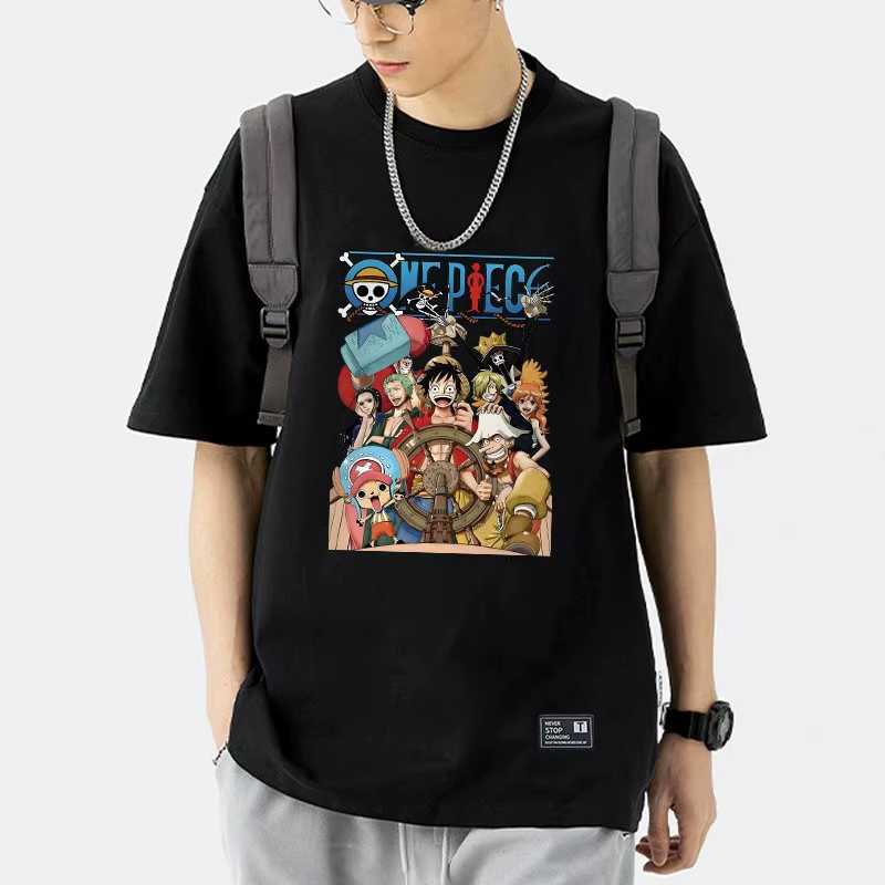 T-shirt de collaboration d'anime une pièce