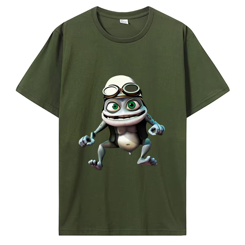 T-Shirt à Manches Courtes en Coton pour Homme