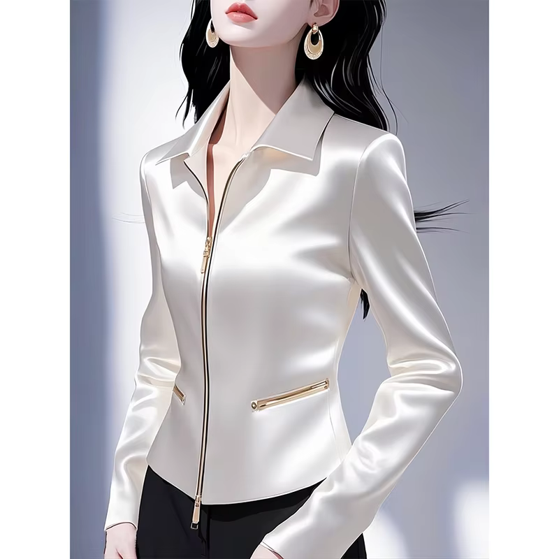 Chemisier femme 2025 printemps été haute qualité mode dames hauts tempérament confortable être tout-match dame loisirs chemise