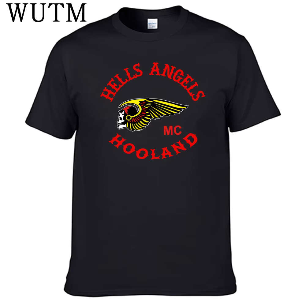 T-shirt pour hommes, 100% coton, Hell Angels Holland