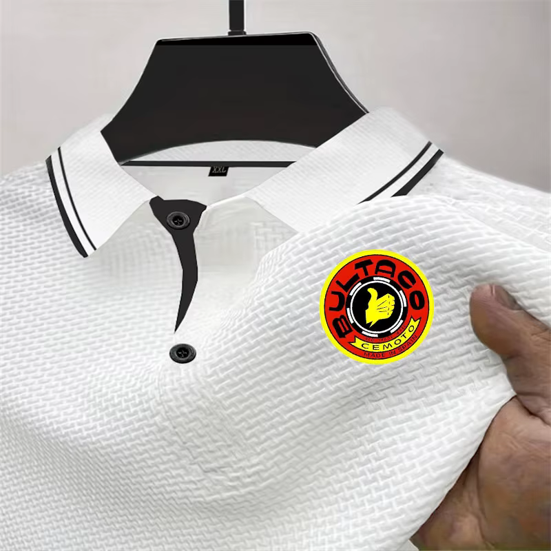 POLO de marque en pur coton pour hommes