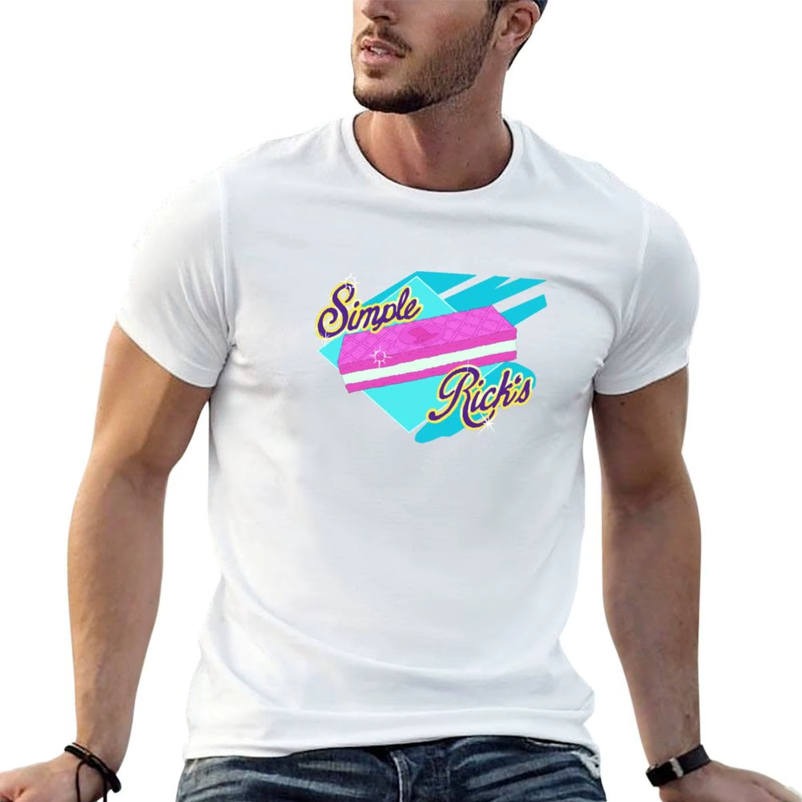 T-shirt Simple Rick's pour hommes