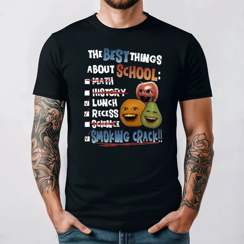 T-shirt ennuyeux les meilleures choses à l'école