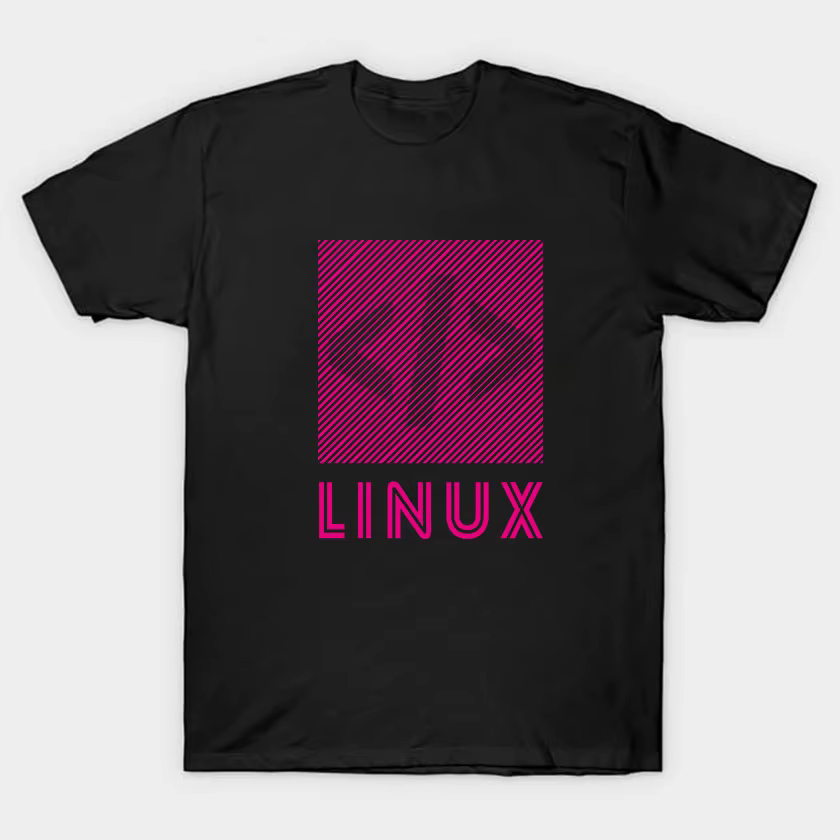 T-shirt Linux, humoristique, commande