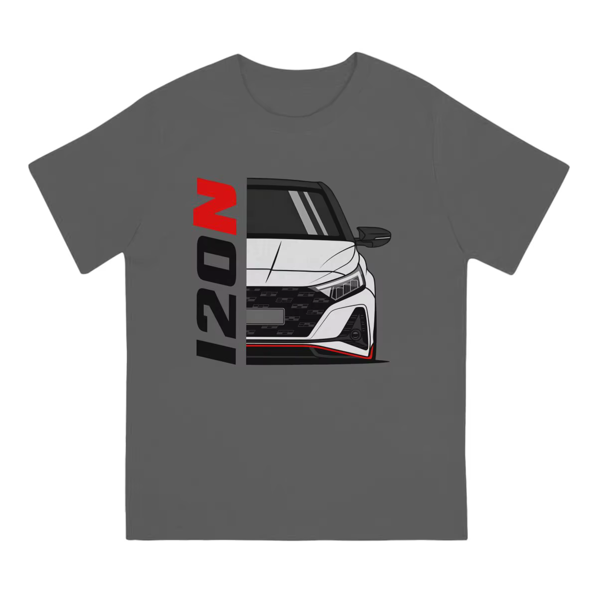 T-Shirt à Manches Courtes et Col Rond pour Homme