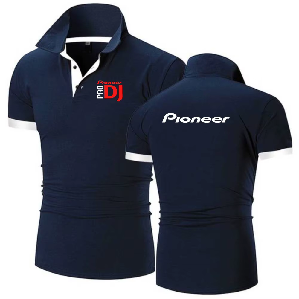 Polo Homme Homme DJ Pioneer PRO Manches Courtes Sportif Été Y-Jgreeting Taille S-8XL