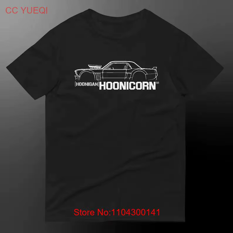 T-Shirt à Manches sulfou Courtes pour Passionné de Voiture