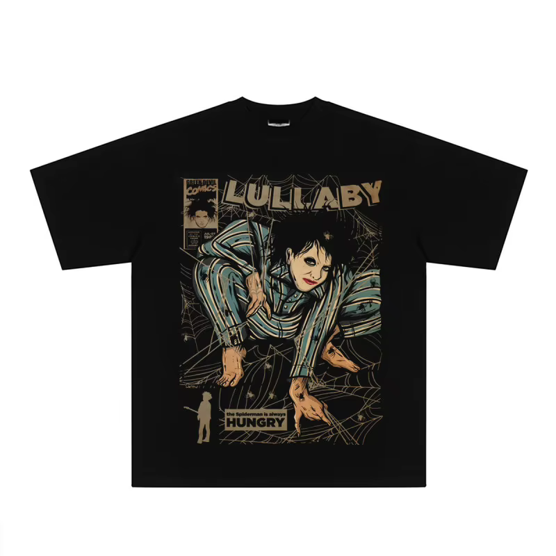 T-shirt imprimé du groupe de rock britannique The Cure