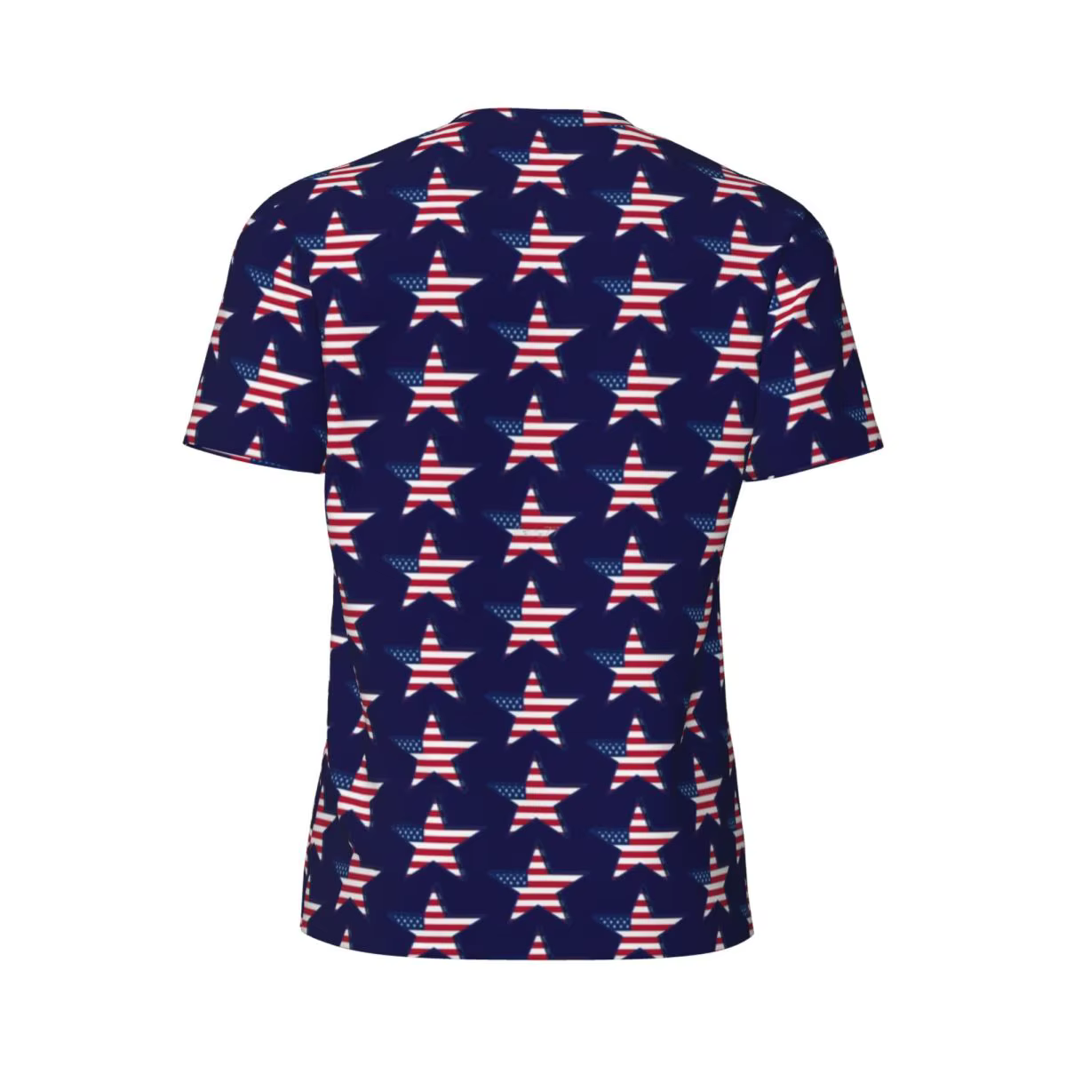 USA drapeau américain T-Shirt homme étoile imprimé patriotique Streetwear course T-Shirts respirant plage mode