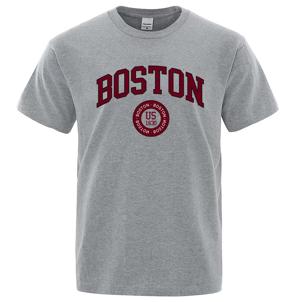 T-shirt en coton imprimé pour hommes