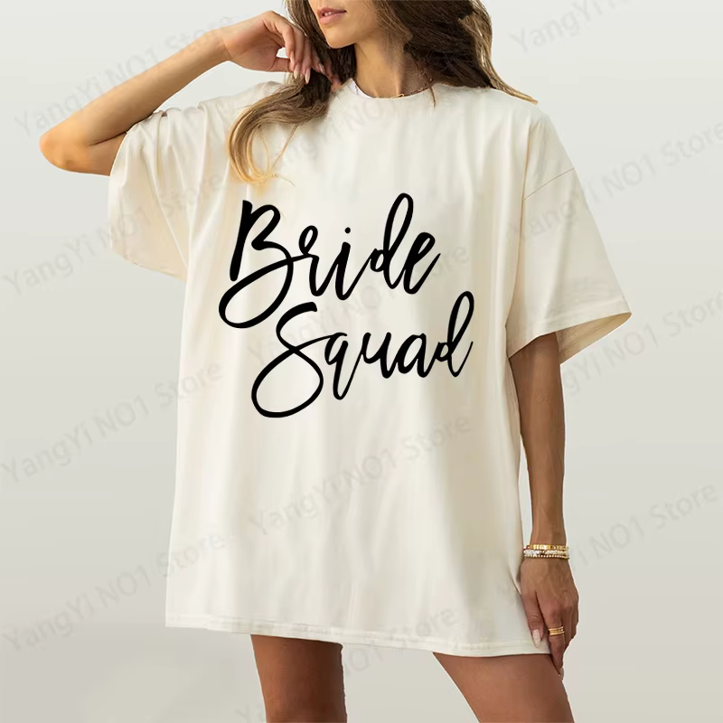 T-shirt de mariage pour la mariée et les demoiselles d'honneur