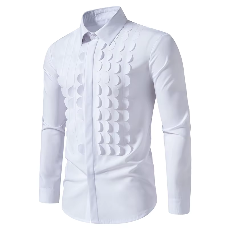 Chemises à manches longues pour hommes