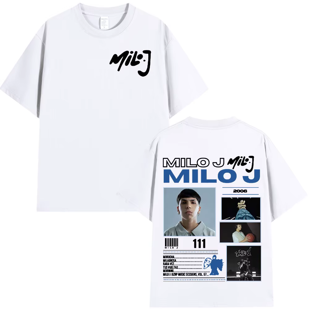 Rappeur Milo J 111 166 Album T-shirt hommes femmes mode Hip Hop
