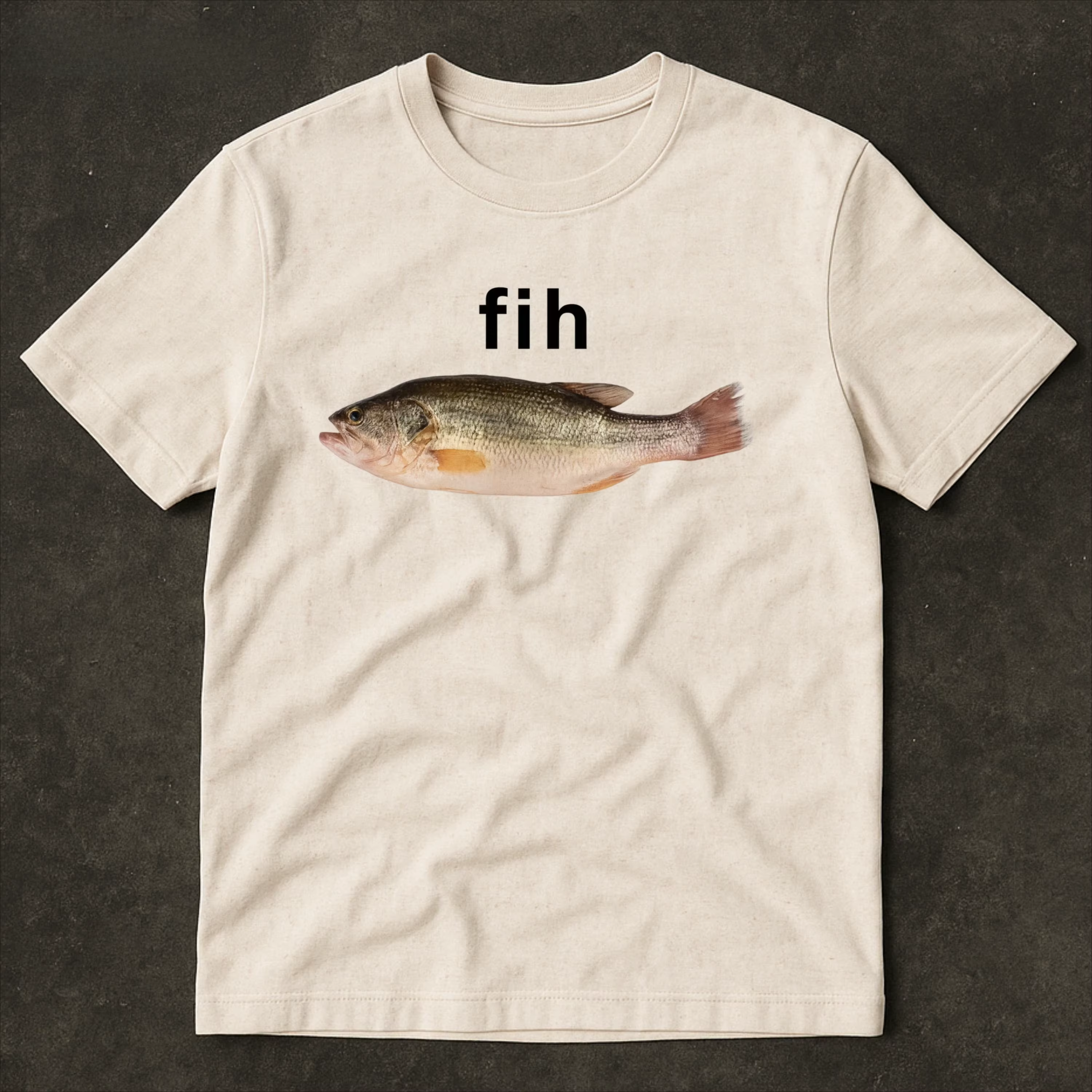T-shirt Fih Fish pour homme
