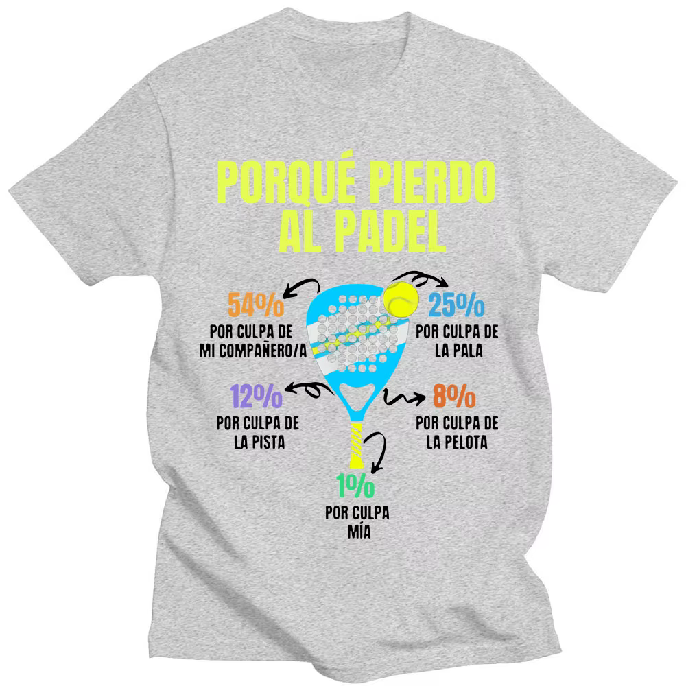 T-shirt de Padel Divertido pour hommes