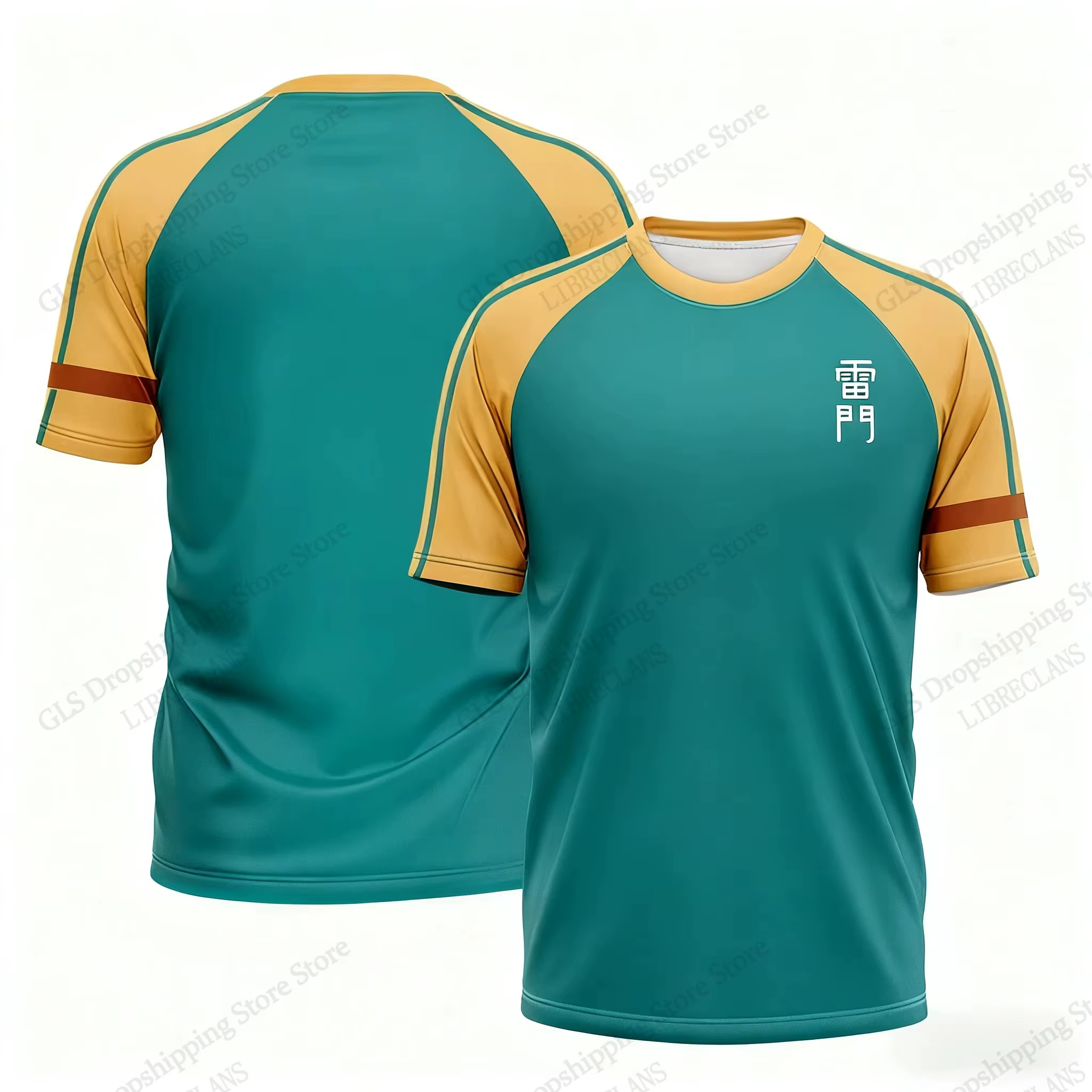 T-shirt Anime Inazuma Eleven imprimé 3D pour hommes et femmes