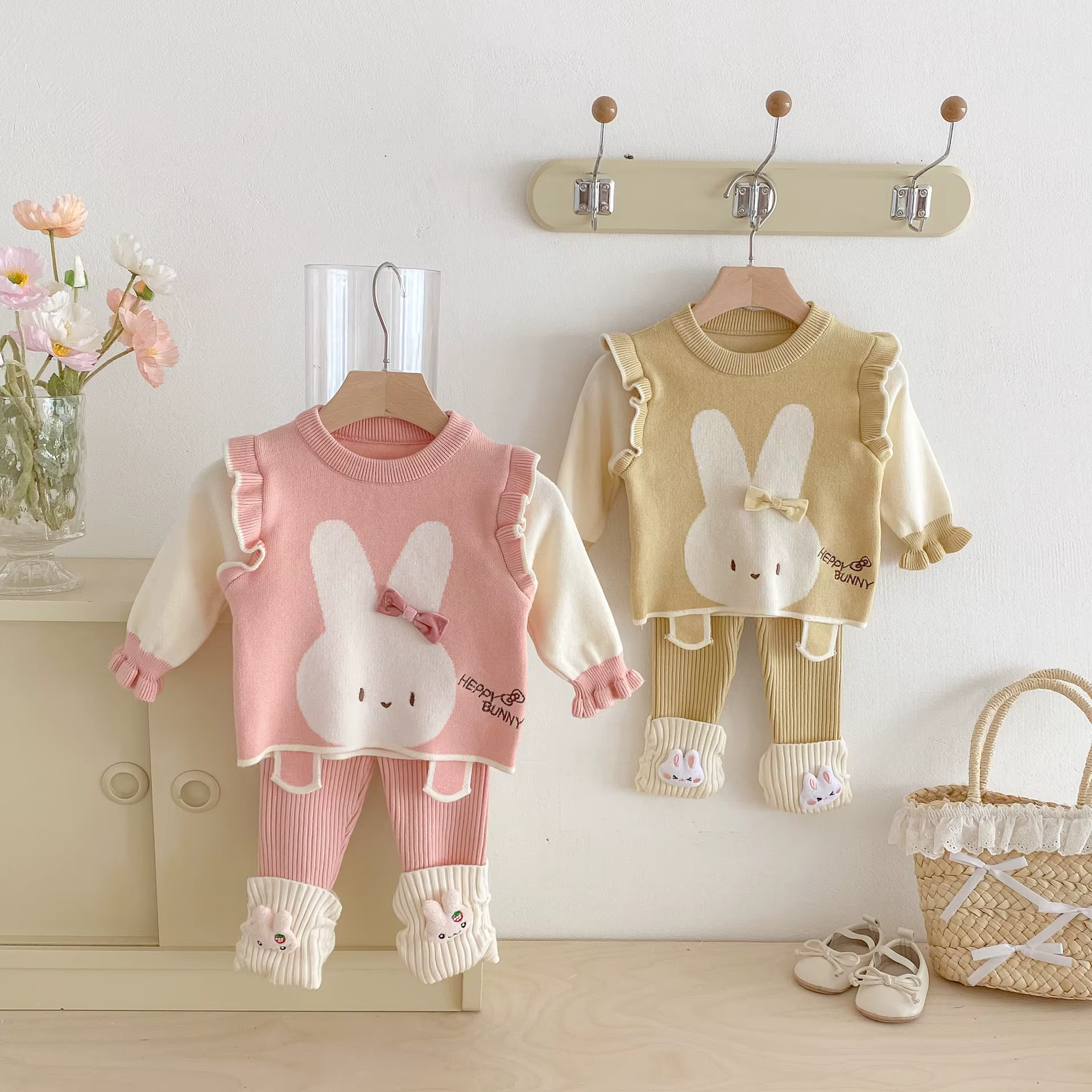 Ensemble pull, gilet et chemise de Base