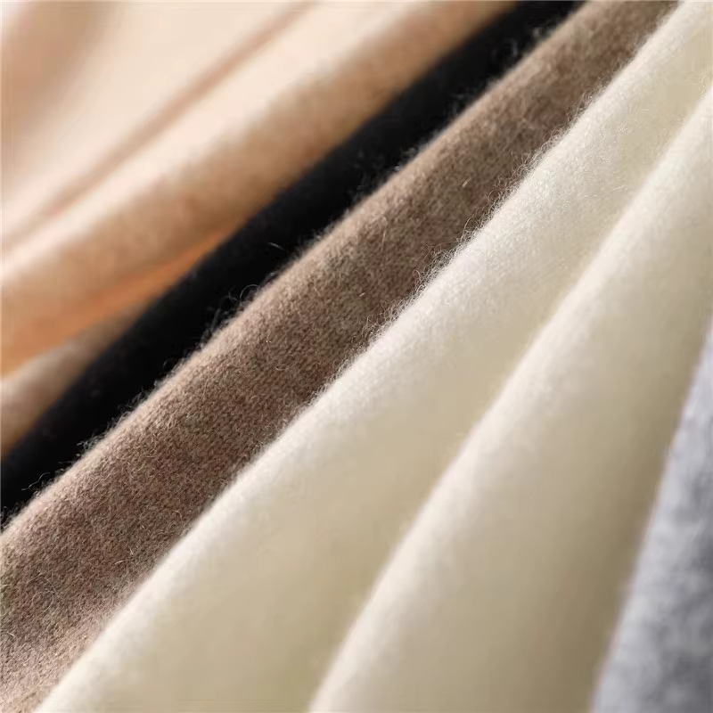Haut en cachemire à col en V pour femmes, fibre de laine Brepostal Y-Wool