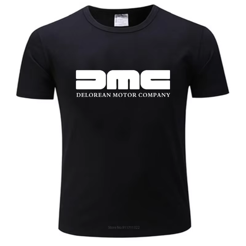 Hommes à manches courtes T-Shirt DMC DeLorean moteur