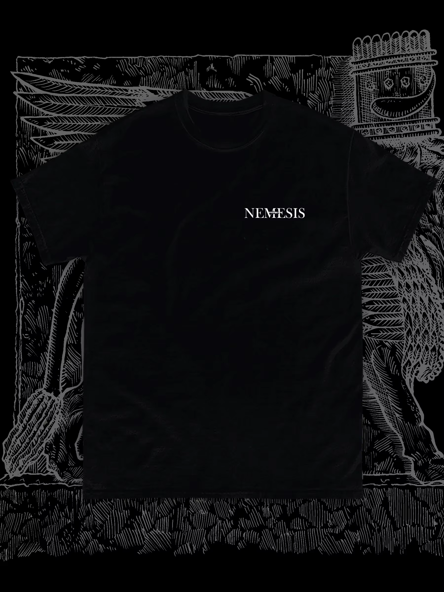 T-shirt graphique du rappeur français Booba