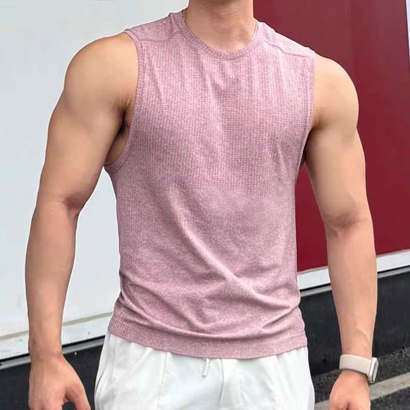Débardeur de sport jacquard pour homme