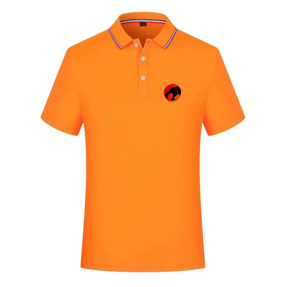 Polo à manches courtes avec logo Thundercats pour hommes