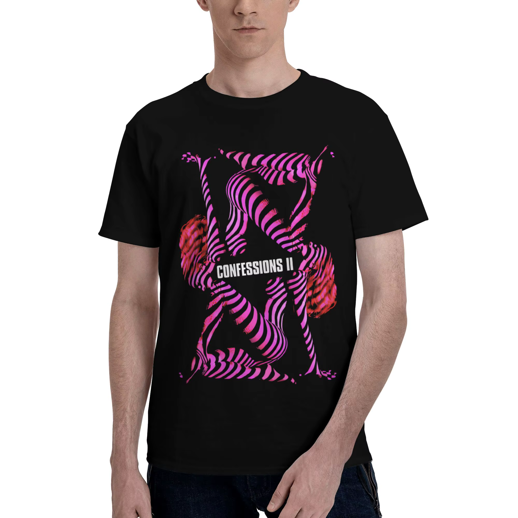 T-shirt imprimé Madonna Confessions II 2026 pour hommes et femmes