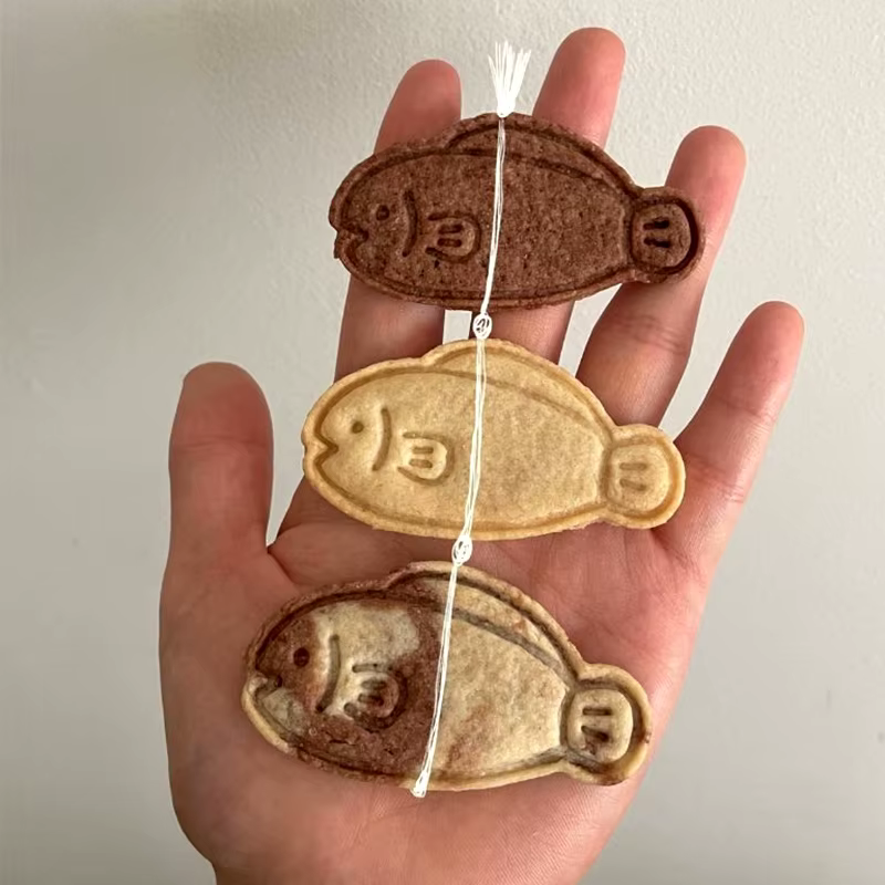 Mignon poisson forme Cookie Cutter poisson ours Cookie Cutter bricolage Fondant gâteaux Biscuits en plastique moule fête Dessert bonbons décor fournitures