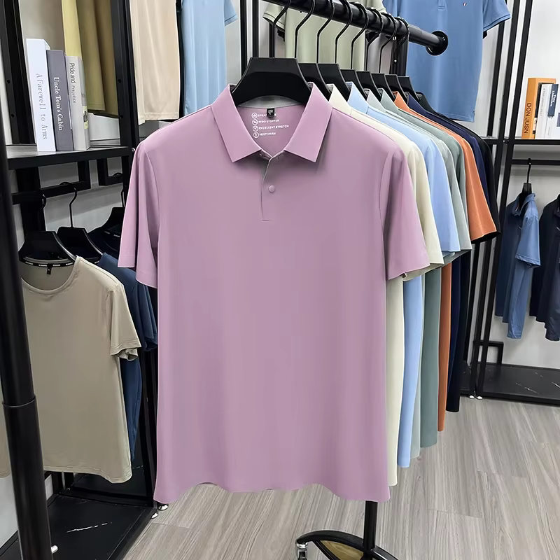 Polo pour homme à manches courtes