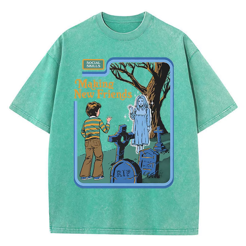 T-Shirt Décontracté et Respirant en Coton pour Homme et Femme