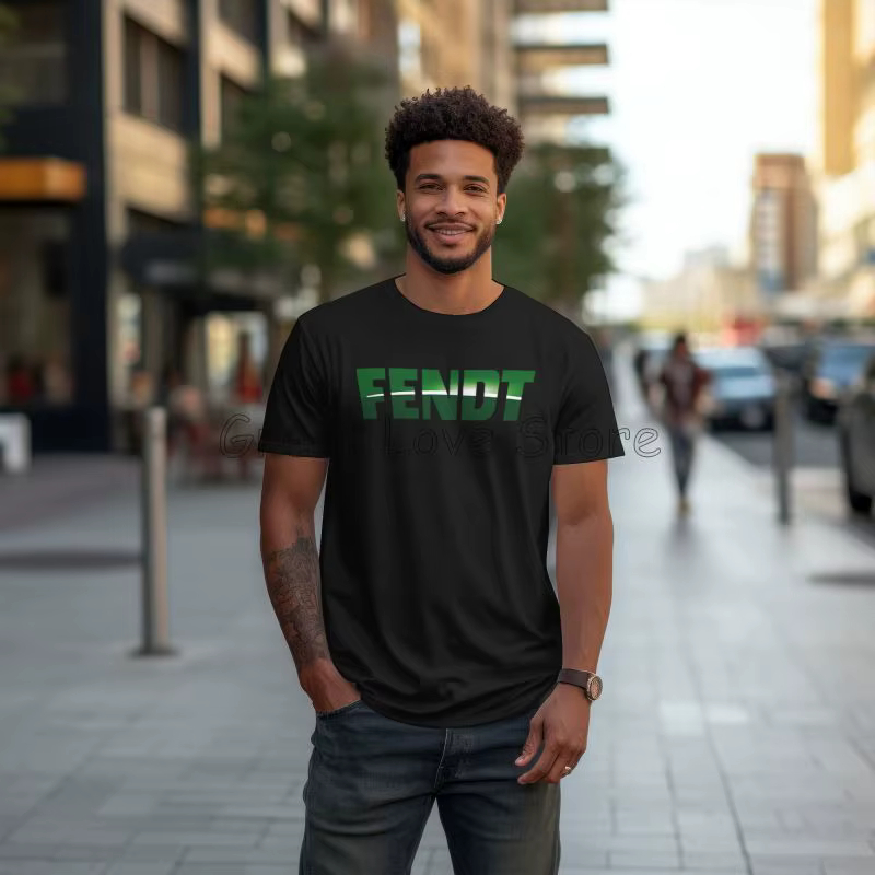 Fendt tracteurs agricoles T-shirt hommes coton grande taille T-shirts occasionnels été à manches courtes hauts