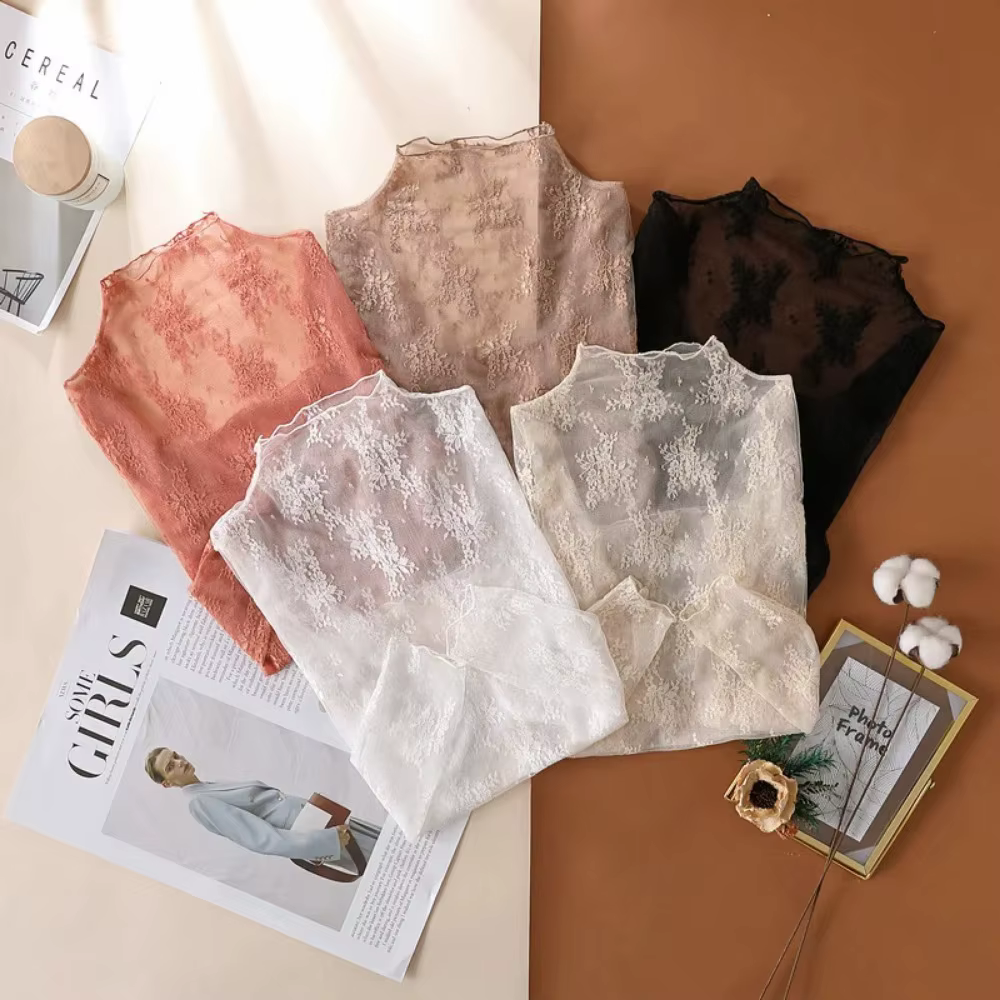 T-shirts en maille pour femmes à manches longues