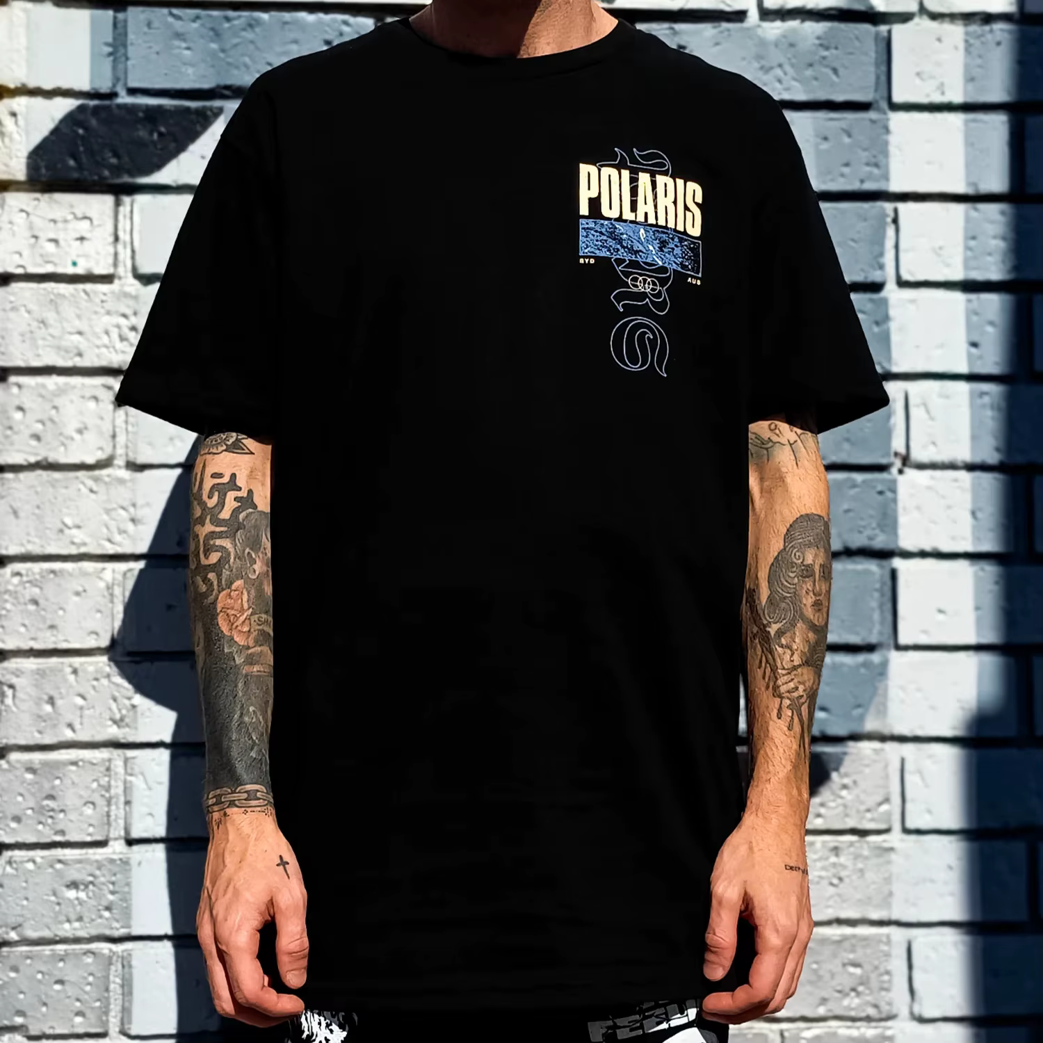  Polaris Band Graphic T-shirt en coton pour hommes et femmes