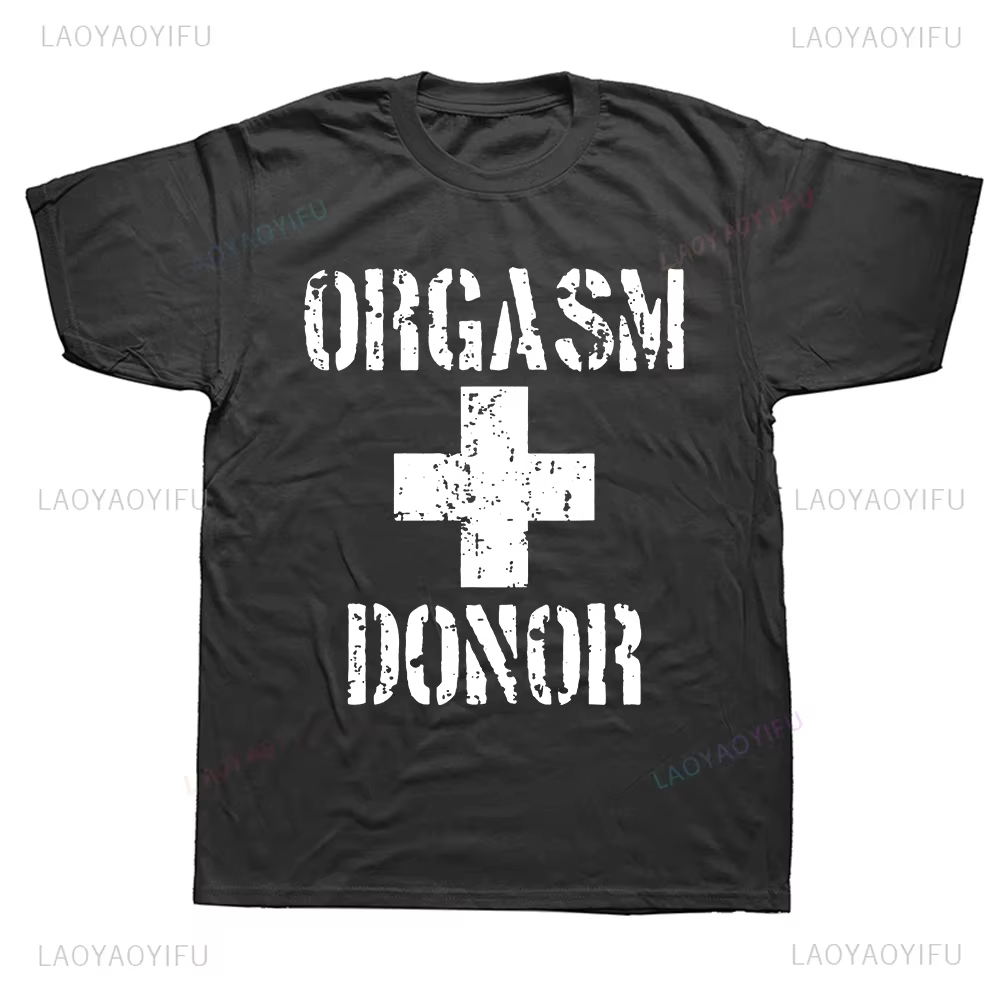 T-shirt humoristique noir pour homme