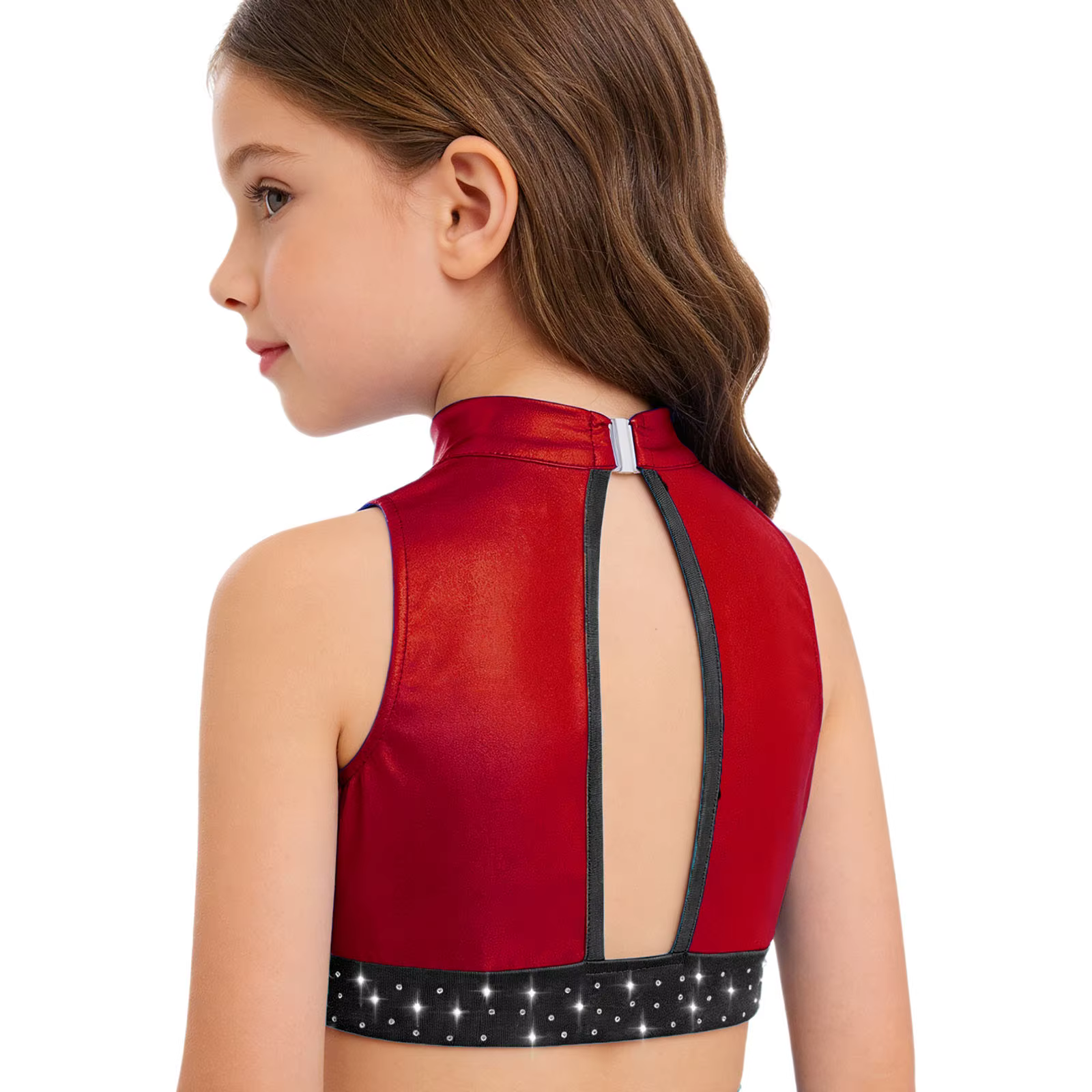 Hauts de danse de gymnastique pour enfants filles