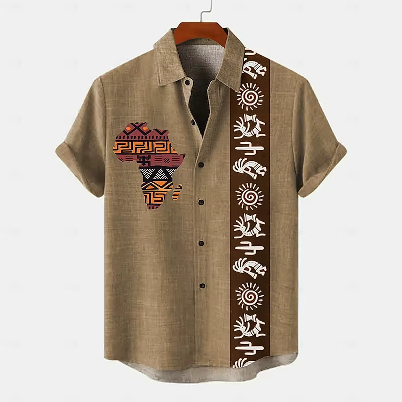 Chemise en lin pour hommes