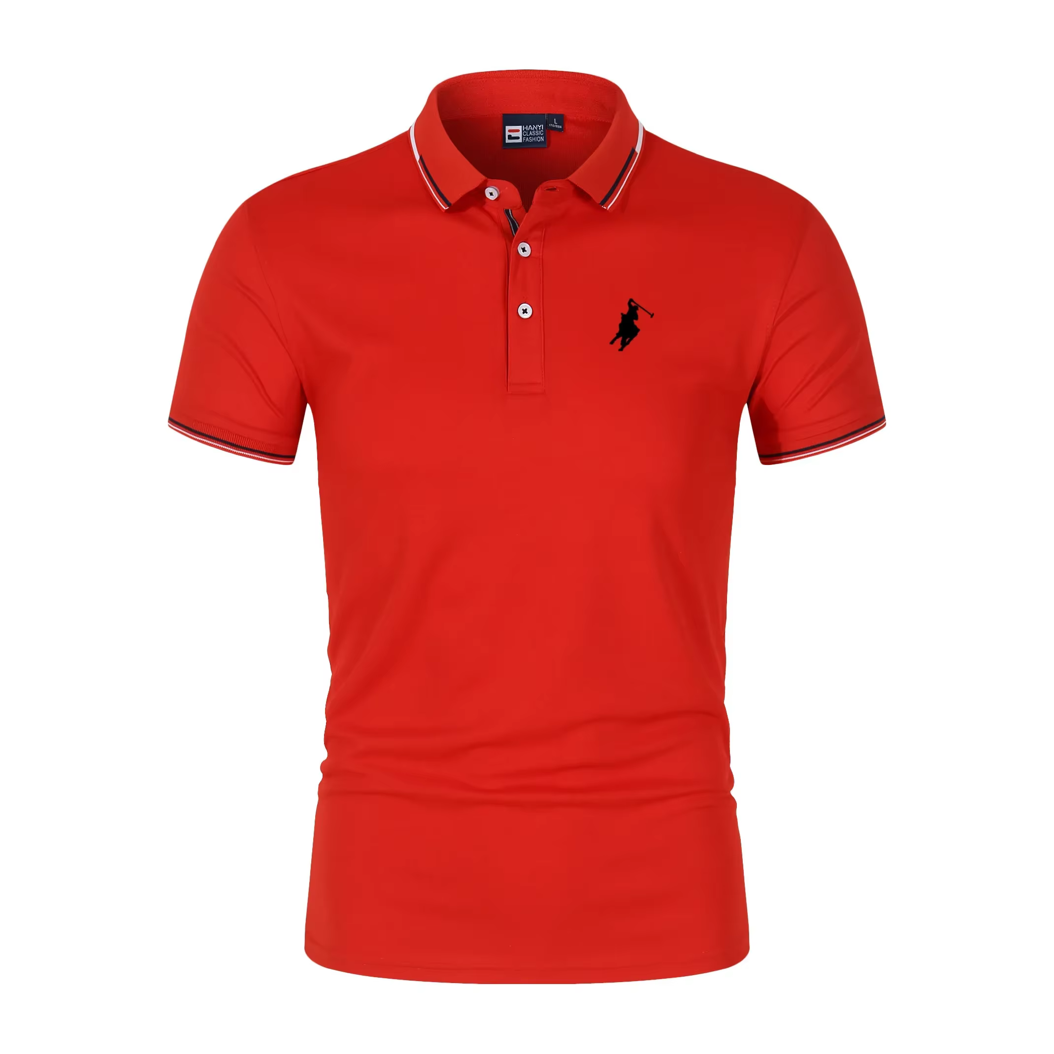 Polo de golf homme à revers