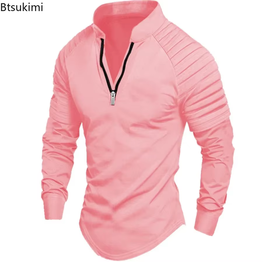Polo à manches longues pour hommes