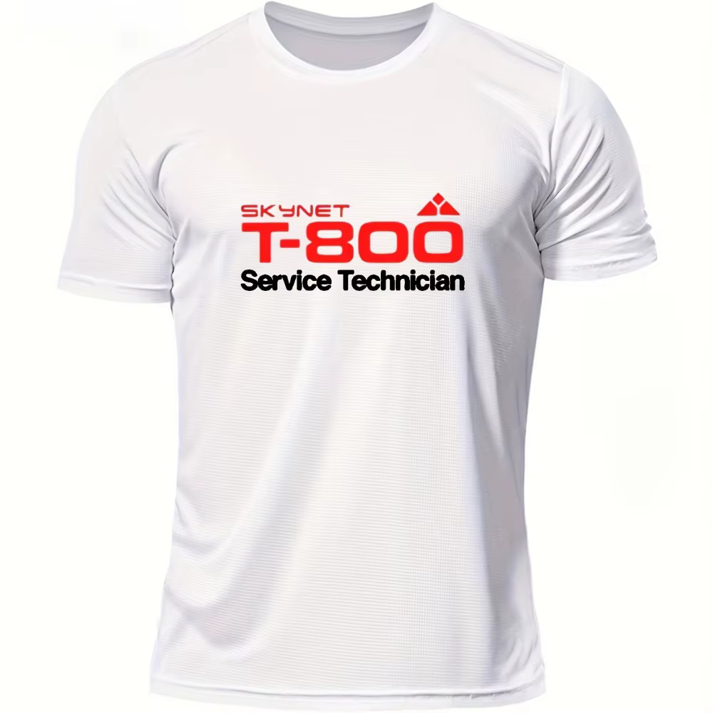 T-shirt pour homme Cyberpunk SKYNET T-800 Terminator
