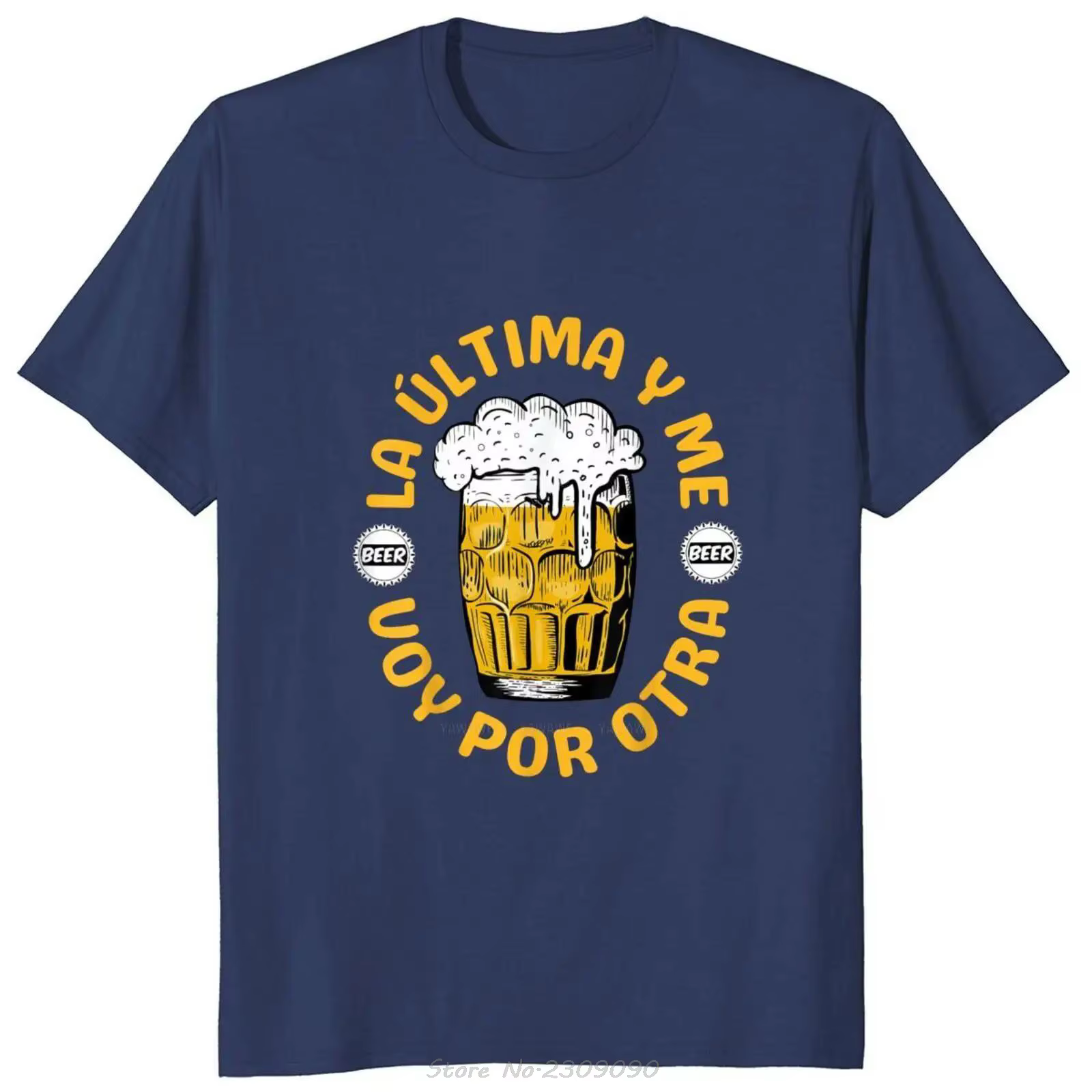 Bière dernier un et je vais pour un autre T-Shirt drôle amoureux des boissons papa blagues