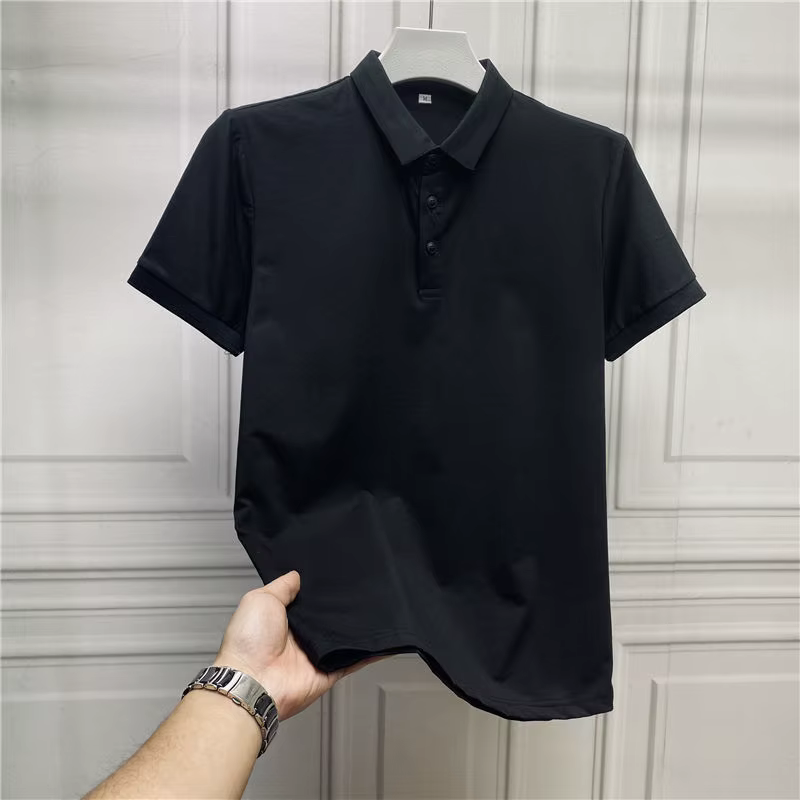 Polo Brodé à Manches Courtes pour Homme