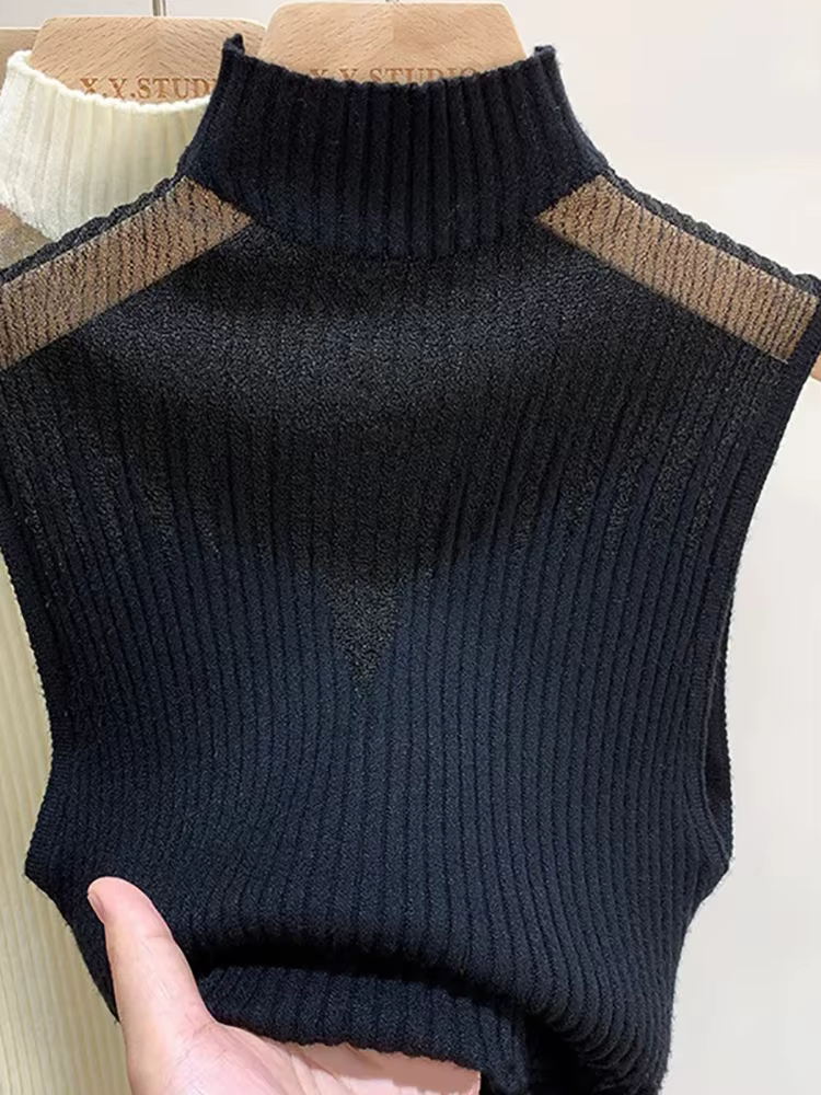 Haut tricoté en maille pour femmes