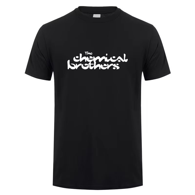 Les frères chimiques T-shirt drôle unisexe graphique été nouveaux hommes coton à manches courtes t-shirts col rond