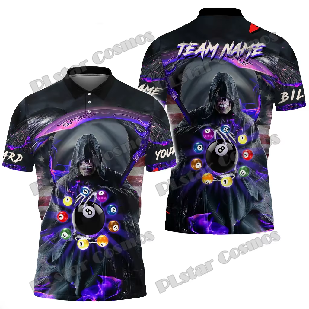 Polo de billard pour homme
