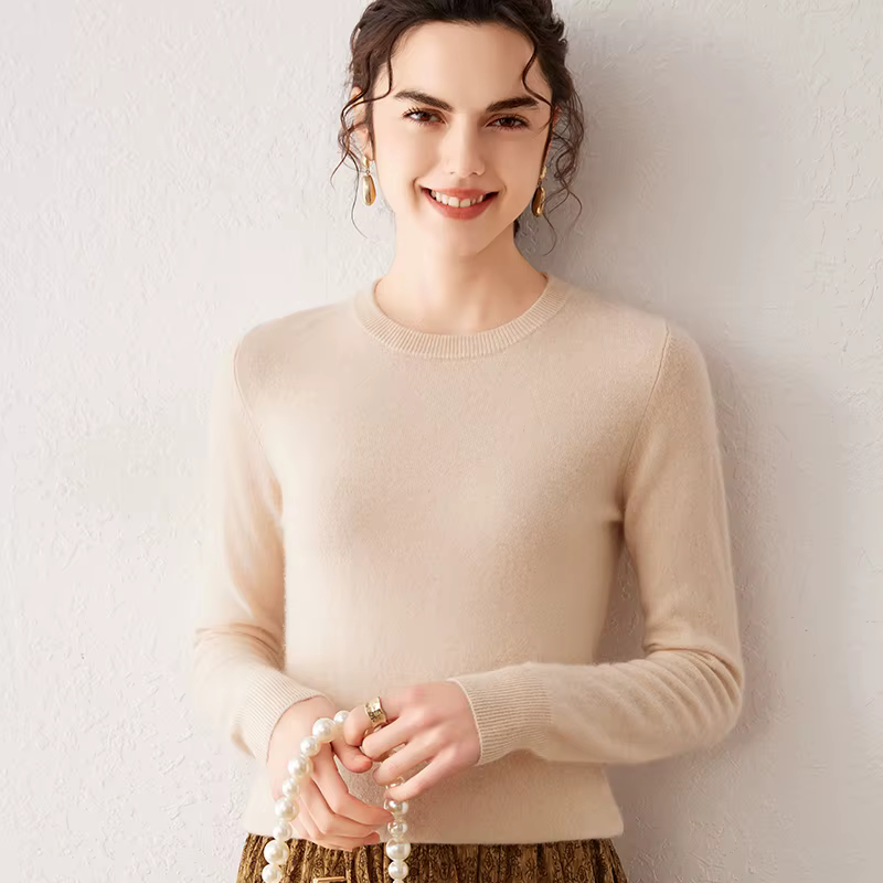 Pull en cachemire pur pour femme