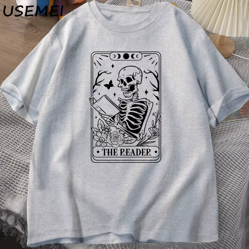 T-shirt en coton unisexe pour les amoureux des livres