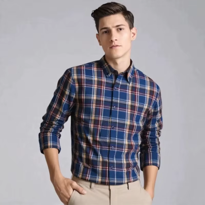 Chemise en flanelle pour homme