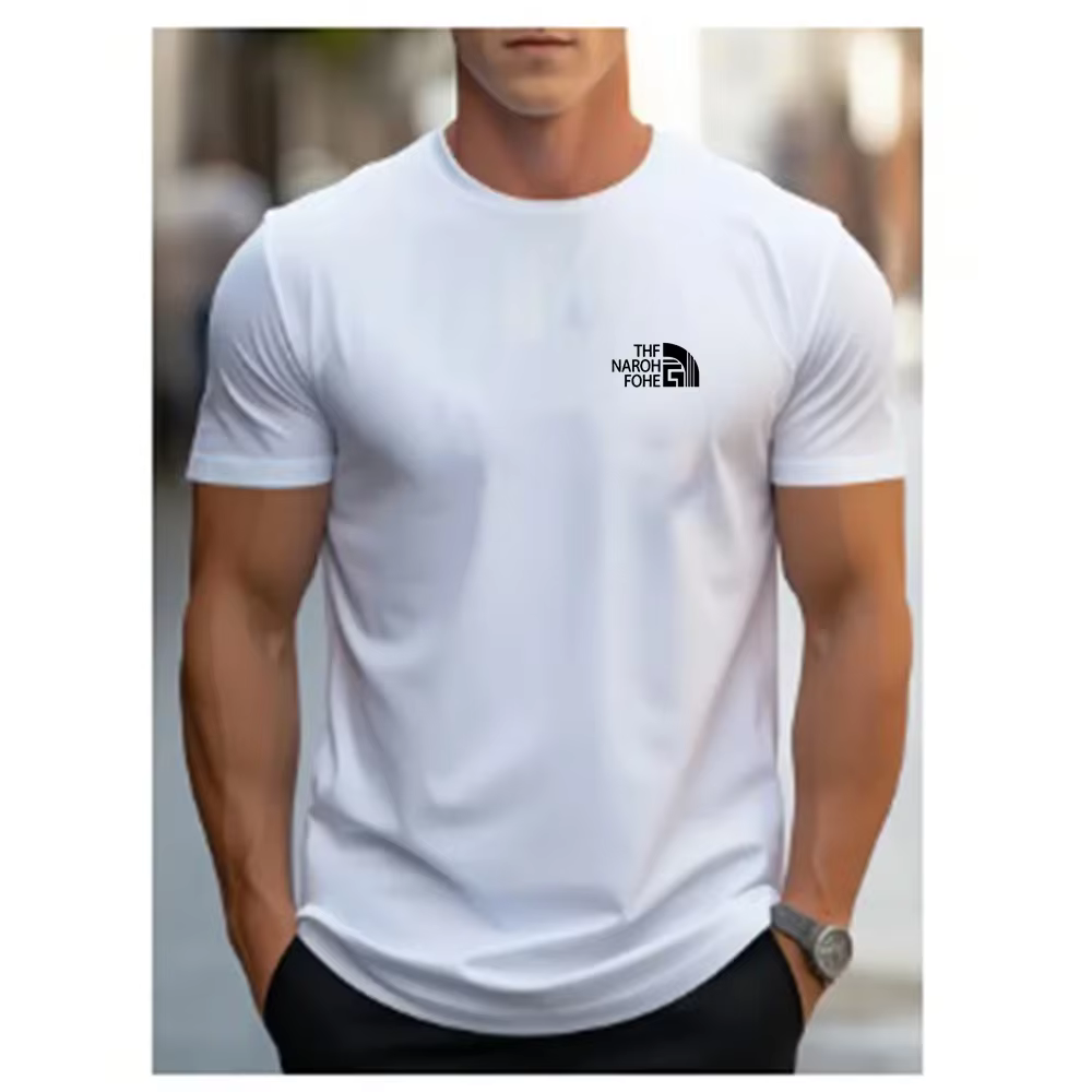 T-shirt pour homme simple et tendance