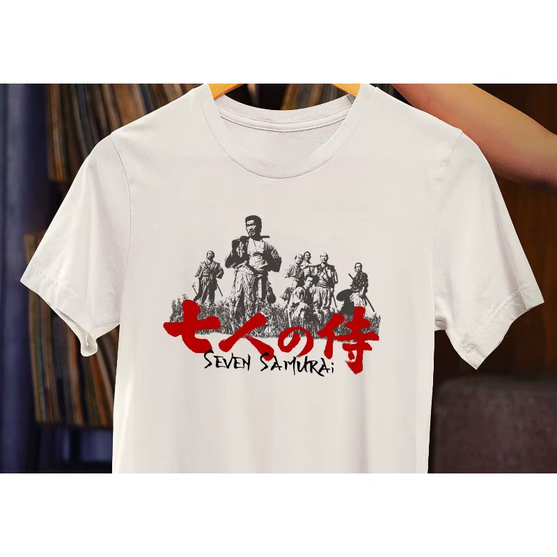 T-shirt Seven Samurai - Akira Kurosawa