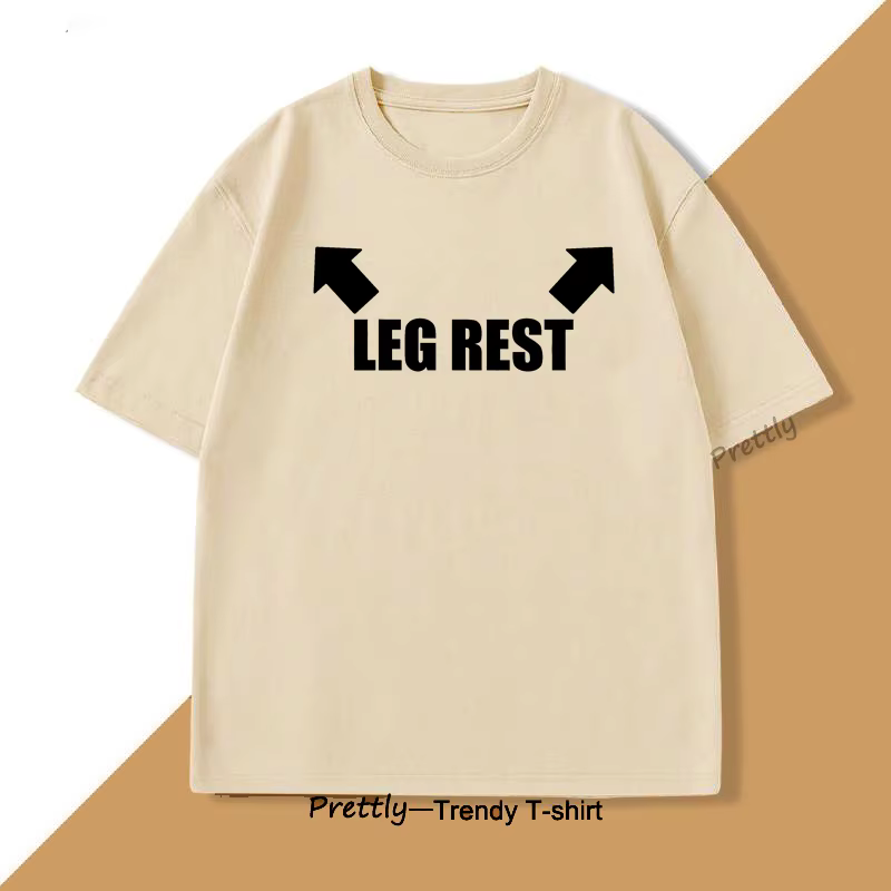 Repose-jambes blague T-Shirt hommes femmes drôle Meme
